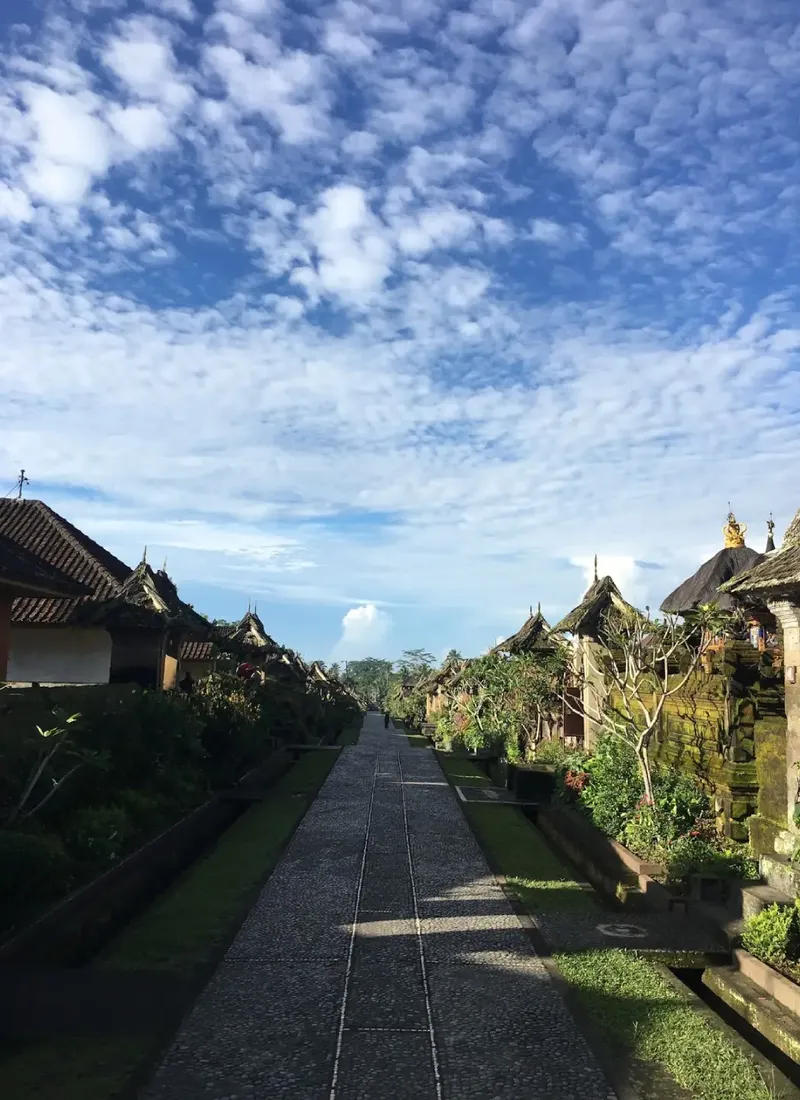 Morning Penglipuran Village 2018
