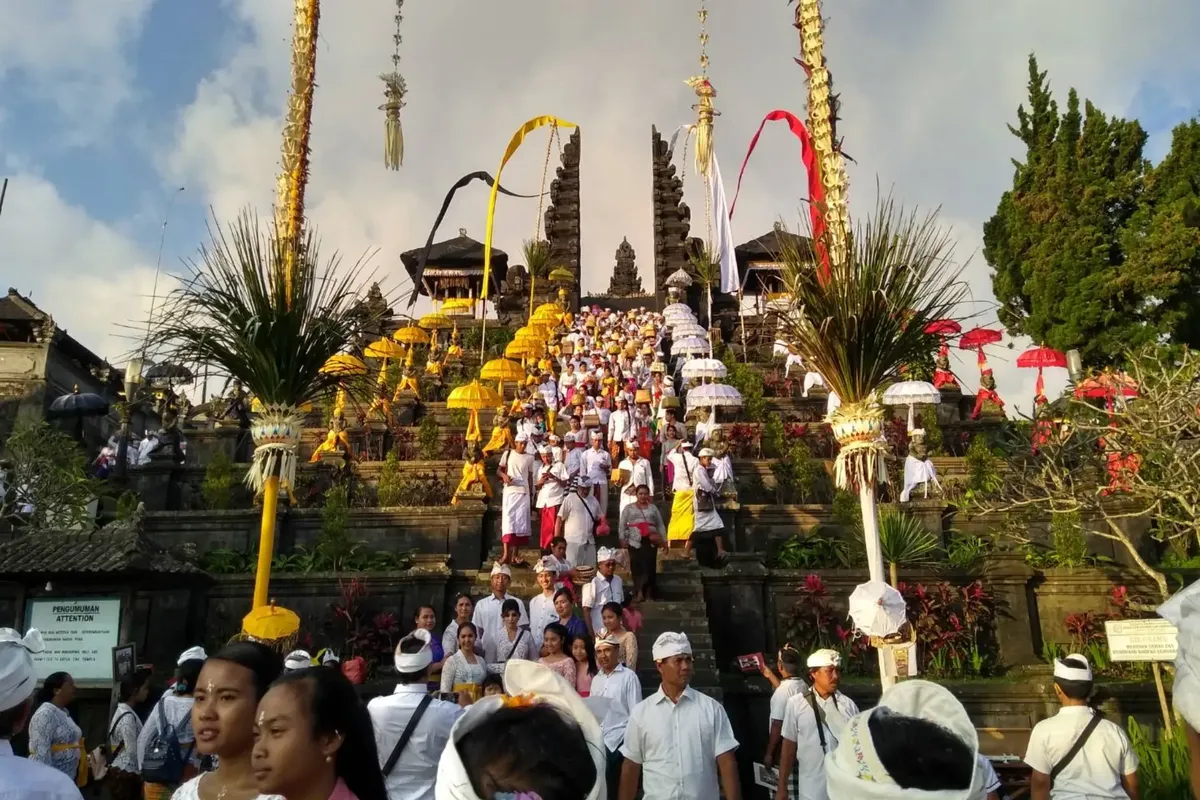 Besakih Temple Main Entrace